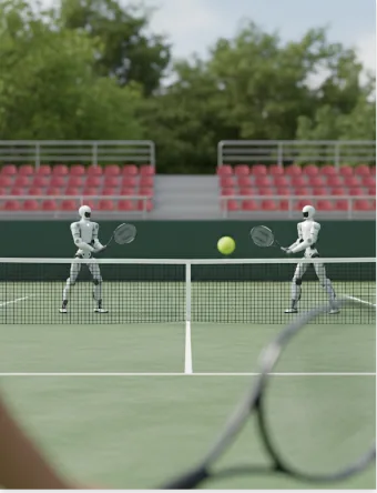 Tennis stint card